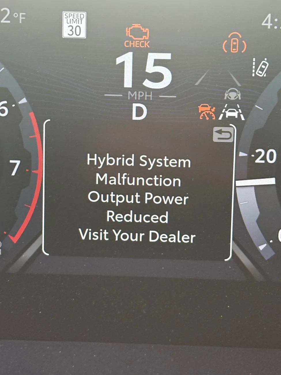 2025 4runner 6th gen Hybrid system failed - "System Malfunction Visit Your Dealer" IMG_4733