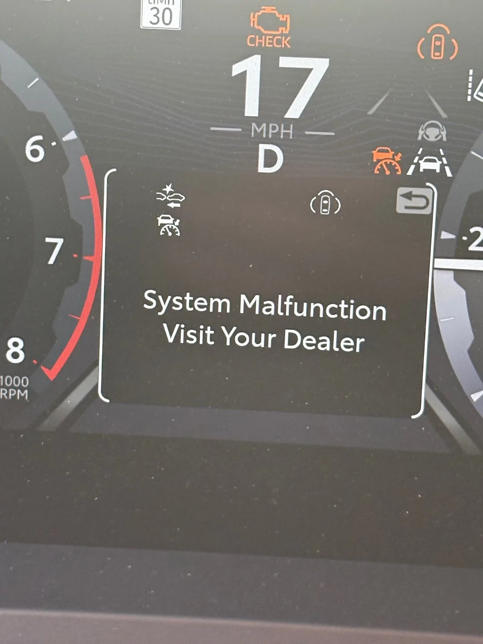 2025 4runner 6th gen Hybrid system failed - "System Malfunction Visit Your Dealer" IMG_4735