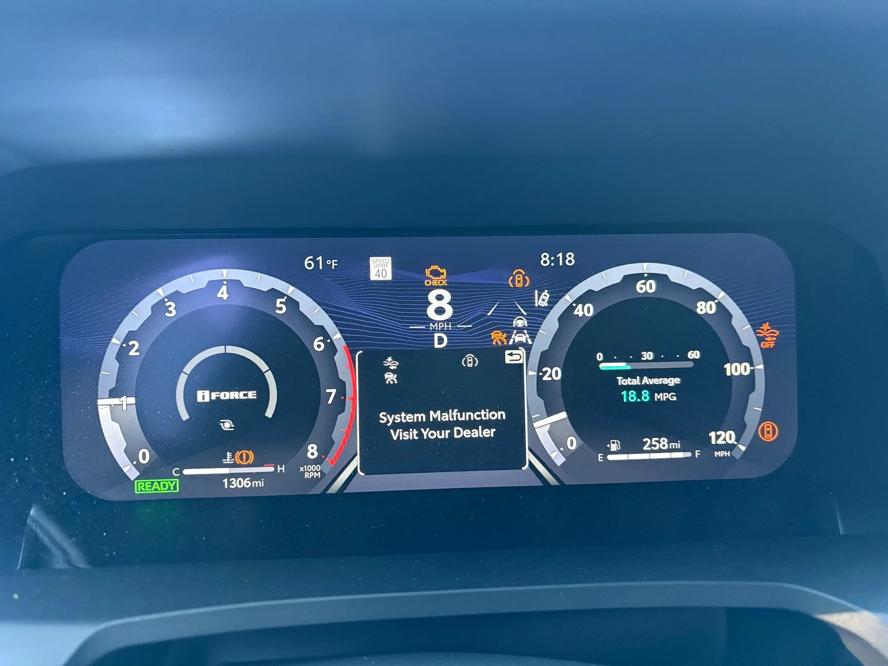 2025 4runner 6th gen Hybrid system failed - "System Malfunction Visit Your Dealer" IMG_4795