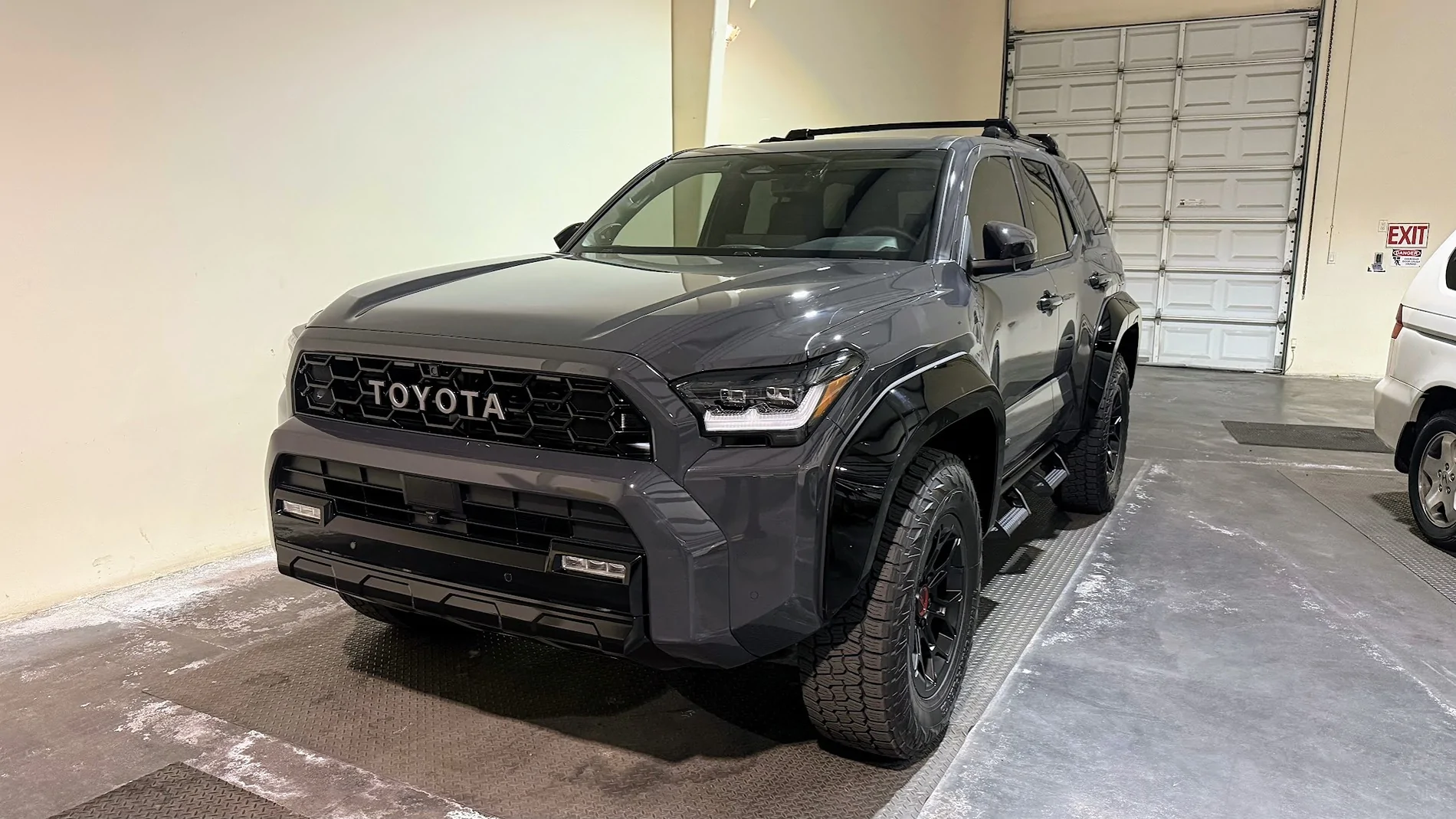 2025 4runner 6th gen Chrome delete / dechromed 4Runner Limited Transformation: Pro Heritage grill, Rough Country extended fender flares & more IMG_3417