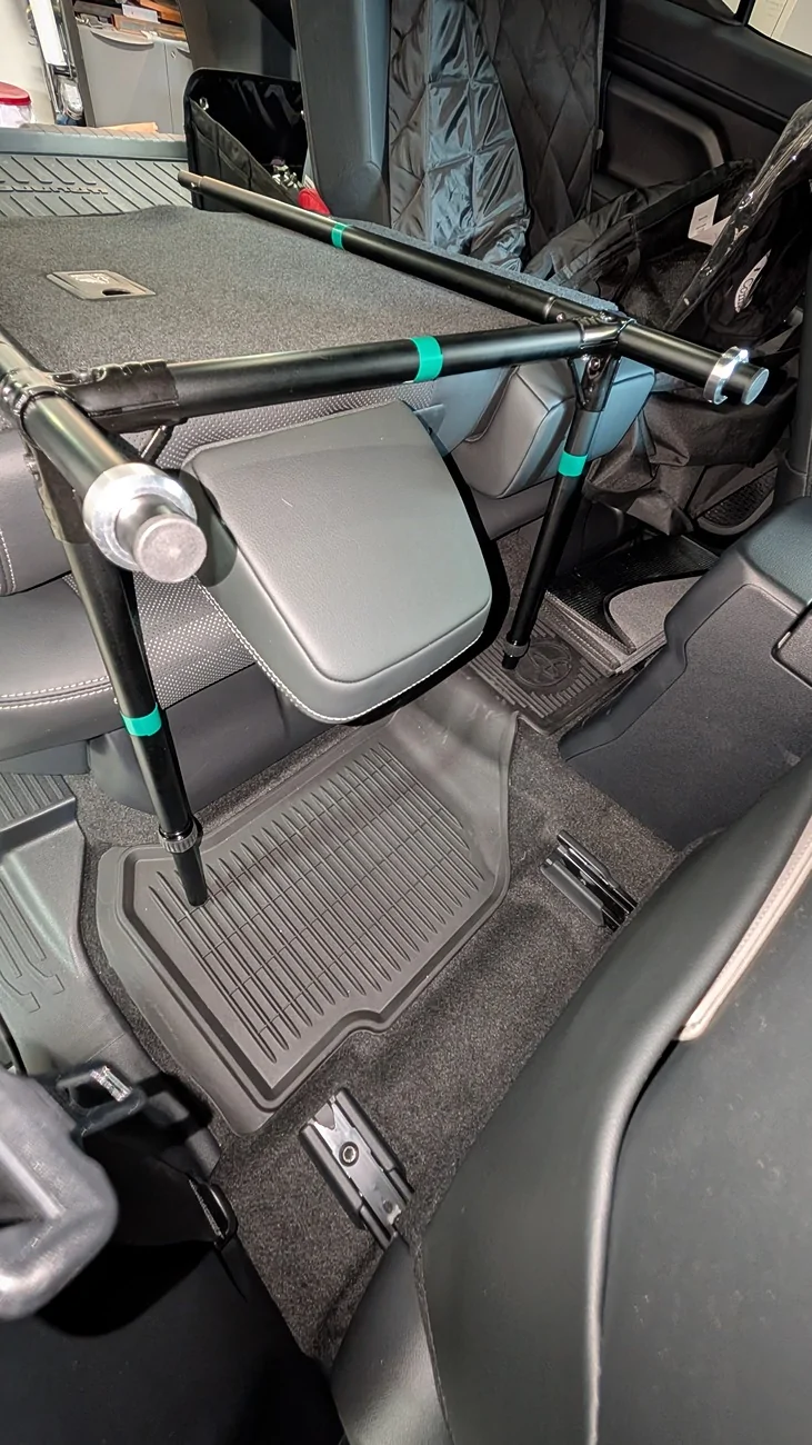 2025 4runner 6th gen Hele Box sleeping platform installed PXL_20250907_175038205