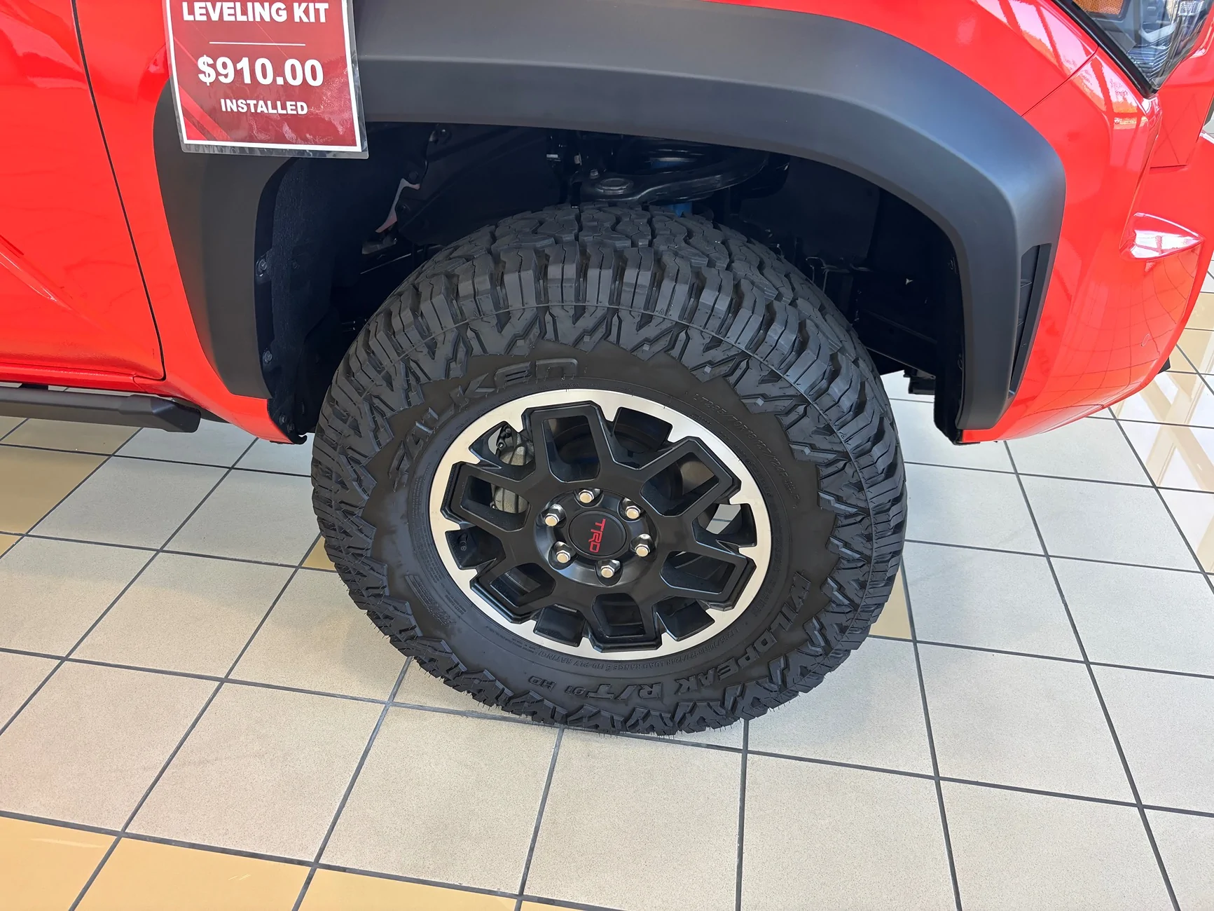 2025 4runner 6th gen Largest tires on stock suspension and wheels? IMG_9827