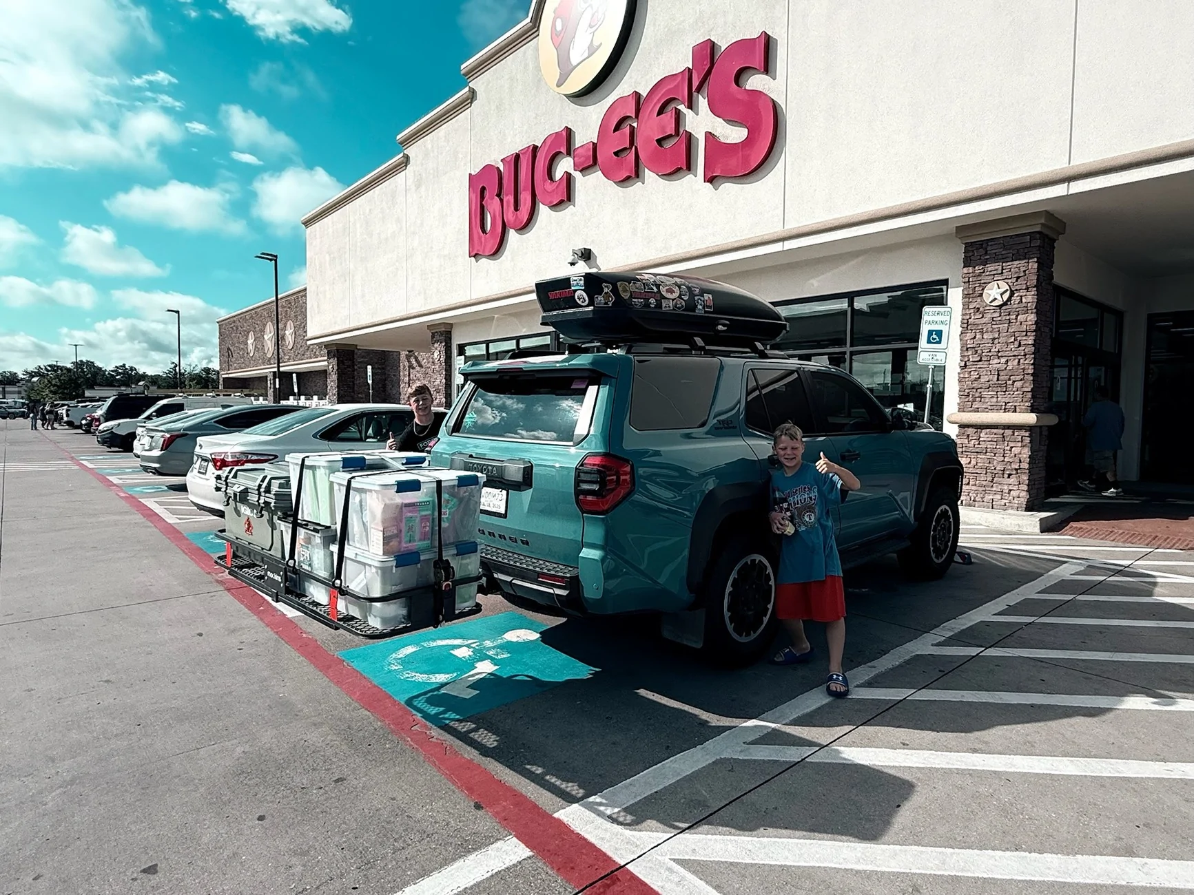 2025 4runner 6th gen Hitch Basket Messing with Backup Sensors? IMG_1626