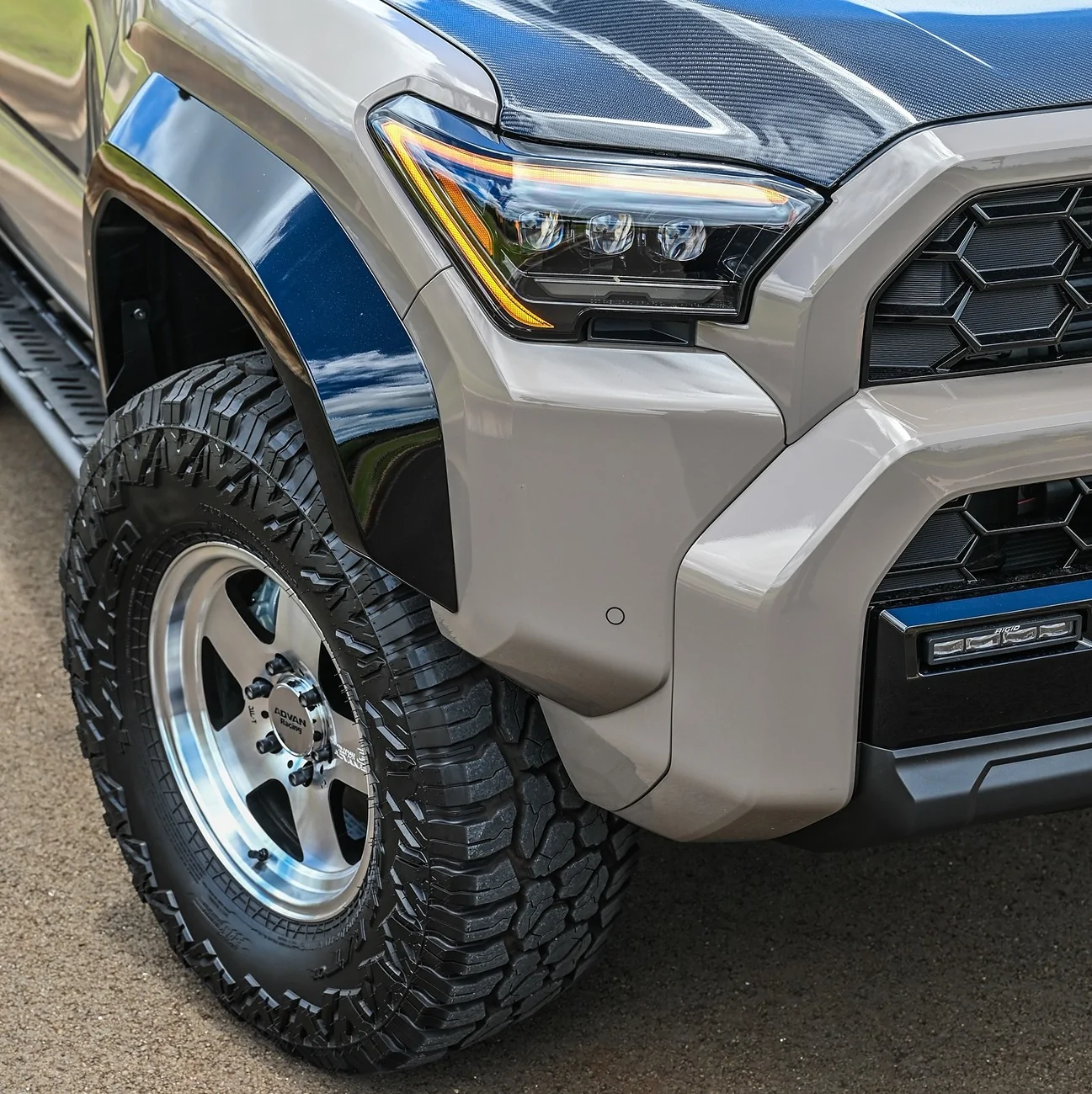 2025 4runner 6th gen MUDBATH Photos 4Runner 6th Gen (2025+) Mudbath TRD Pro Build: Kings 2.5, Eibach Springs, Advan GT +20 Offset Wheels, Falken RT 315:7