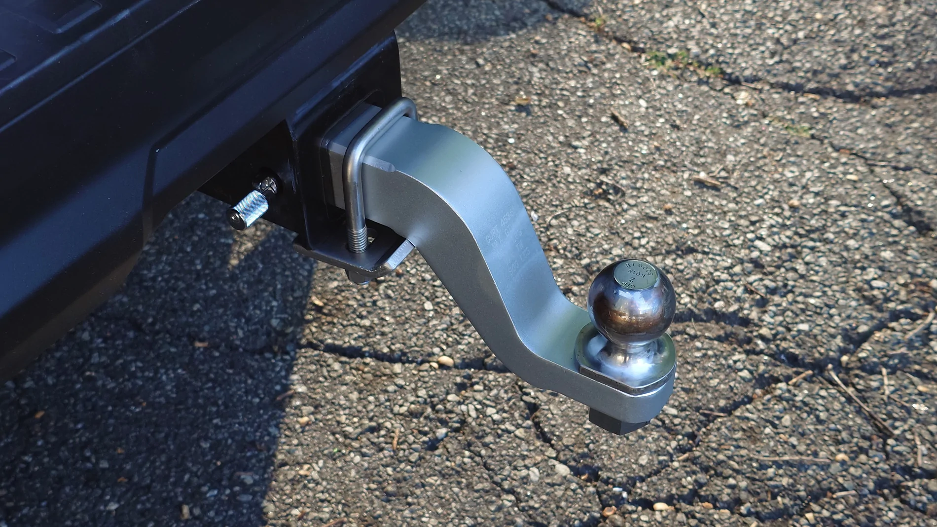 2025 4runner 6th gen Relocated the tire iron kit (under the jack) to store a hitch in the tire iron cubby 20250911_172026225