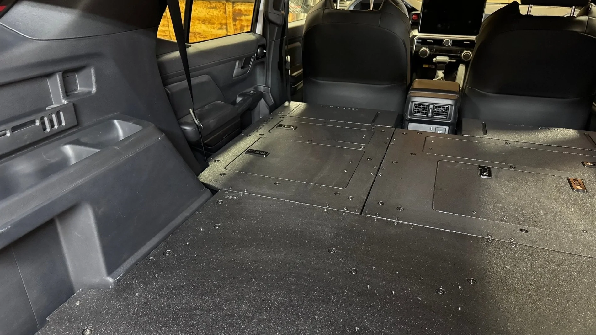 2025 4runner 6th gen Goose Gear Sleeping Platform & Cargo Floor Plate System (for hybrid and non-hybrid models) toyota-4runner-2025-present-6th-gen-hybrid-stealth-sleep-package-6479532