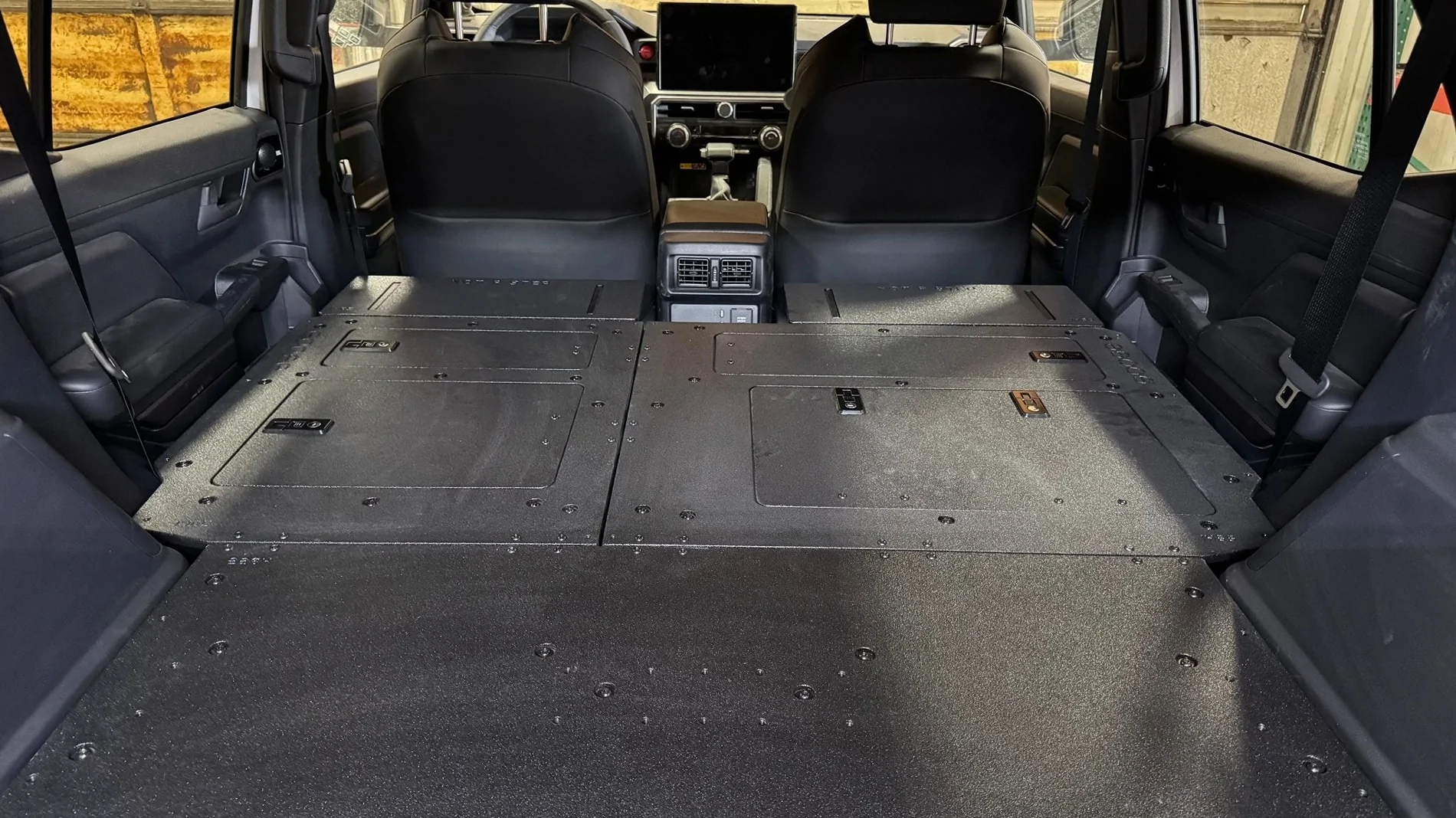 2025 4runner 6th gen Goose Gear Sleeping Platform & Cargo Floor Plate System (for hybrid and non-hybrid models) toyota-4runner-2025-present-6th-gen-hybrid-stealth-sleep-package-8030599