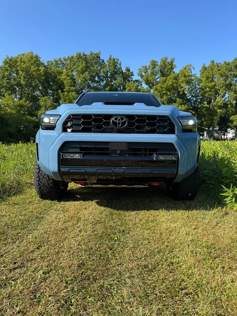 2025 4runner 6th gen Heritage Blue TRD Sport Build: AFE intake & exhaust, Bronze Method 701 +25 offset, Ridge Grappler tires (265/70/18) IMG_2355