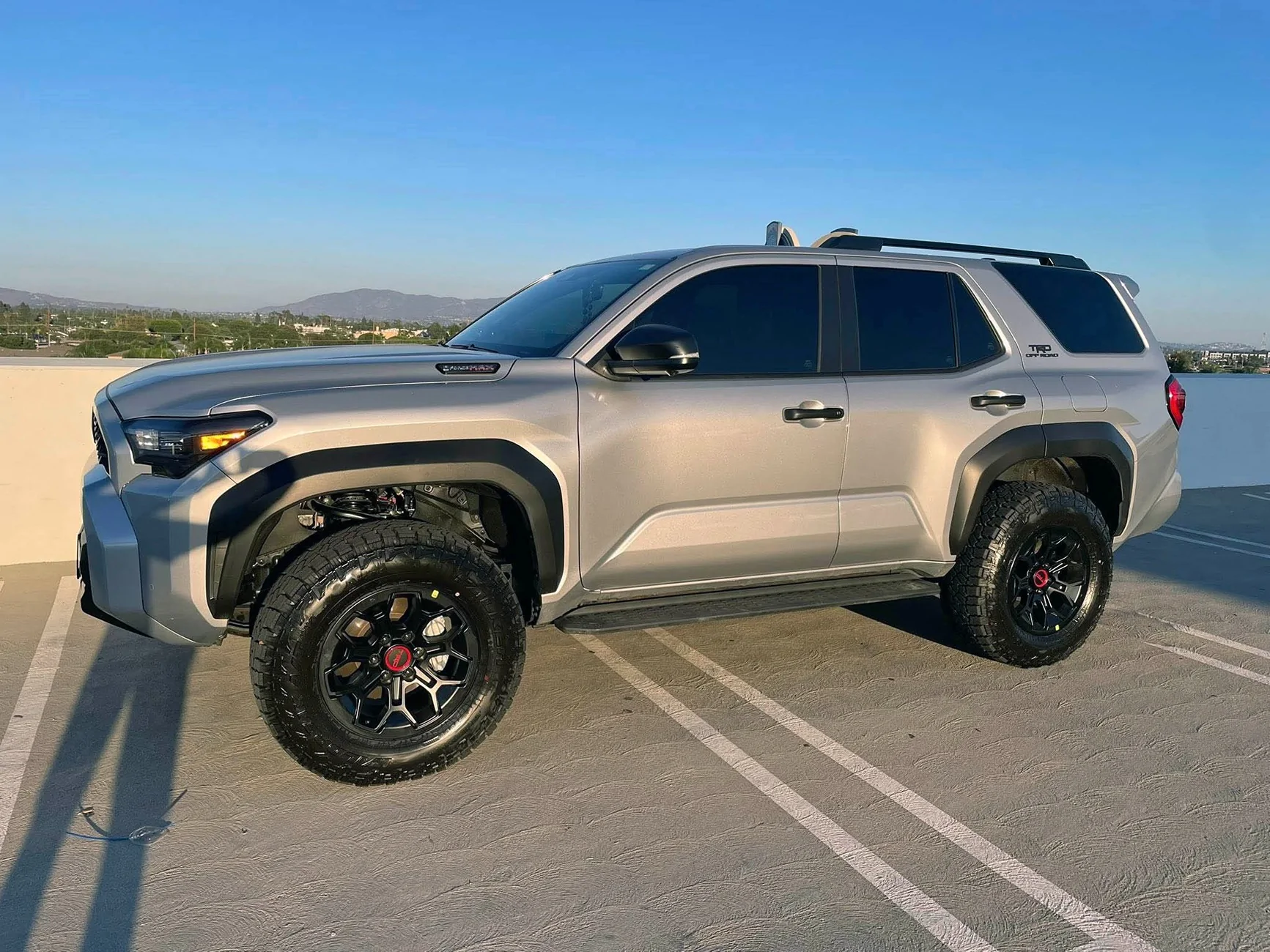 2025 4runner 6th gen Aftermarket Wheels, Bigger Tires, Lift Kits (Compilation) for 2025+ 4Runner 6th Gen -- Add Yours! TRD Off-Road Premium TRD ORP on TRD Pro wheels, 275:70:18 Falken Wildpeak AT4W tires, Westcot