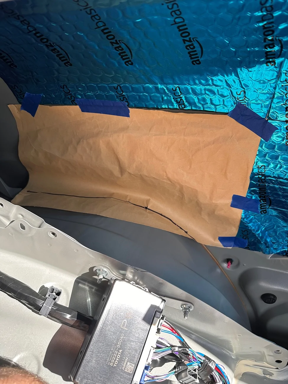 2025 4runner 6th gen Sound deadening insulation project IMG_8003