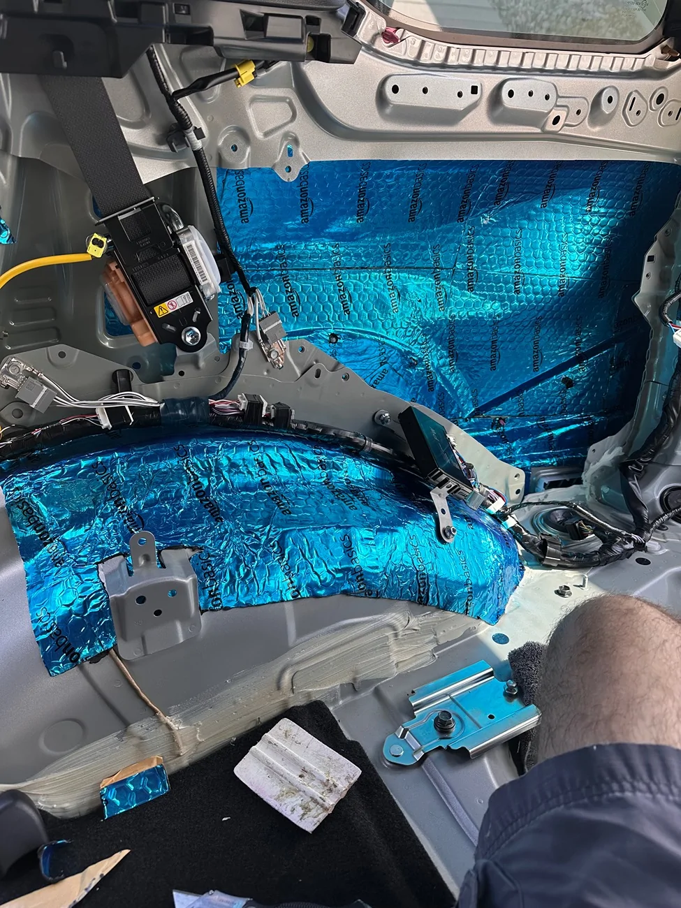 2025 4runner 6th gen Sound deadening insulation project IMG_8004