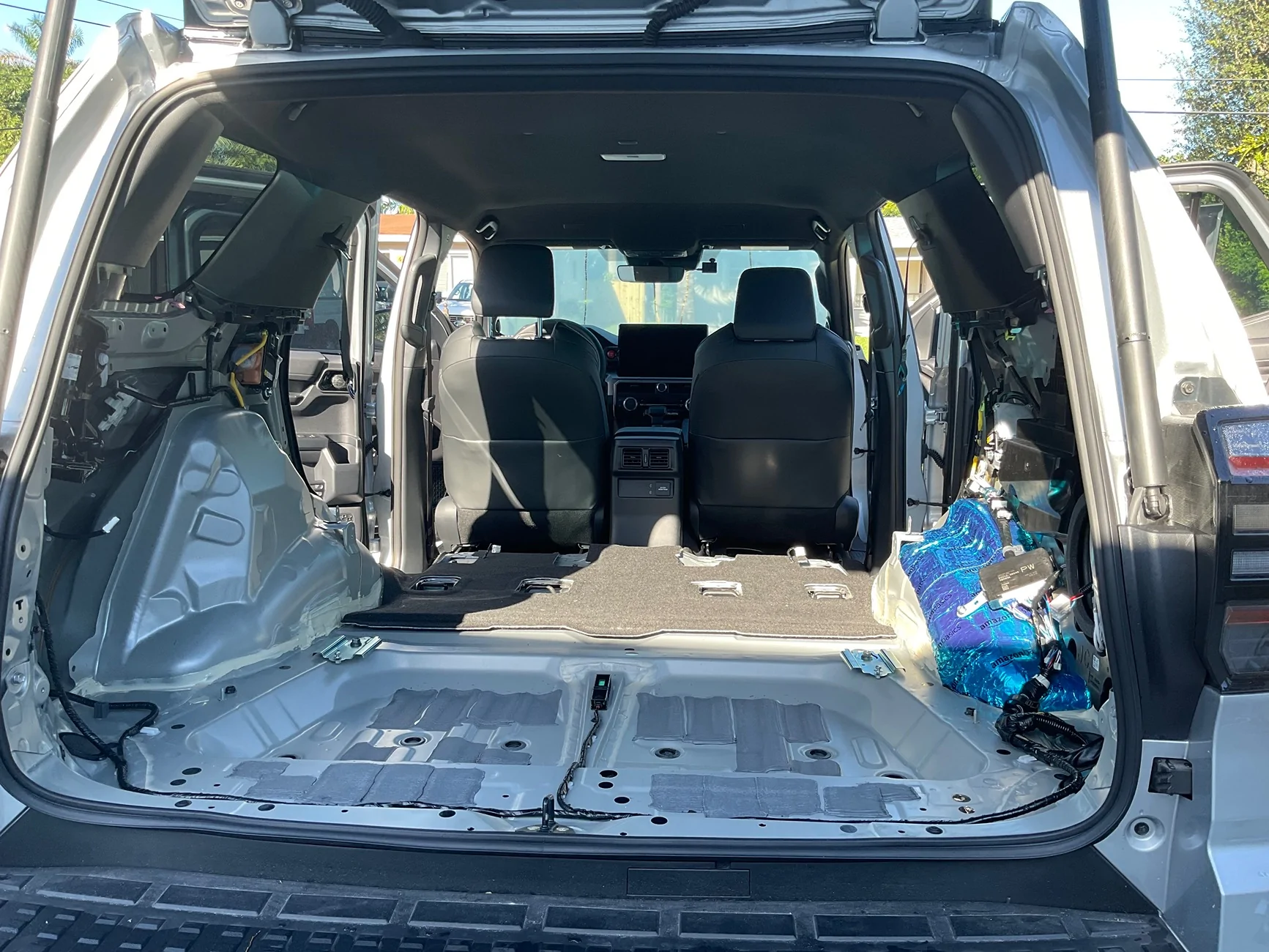 2025 4runner 6th gen Sound deadening insulation project IMG_1327