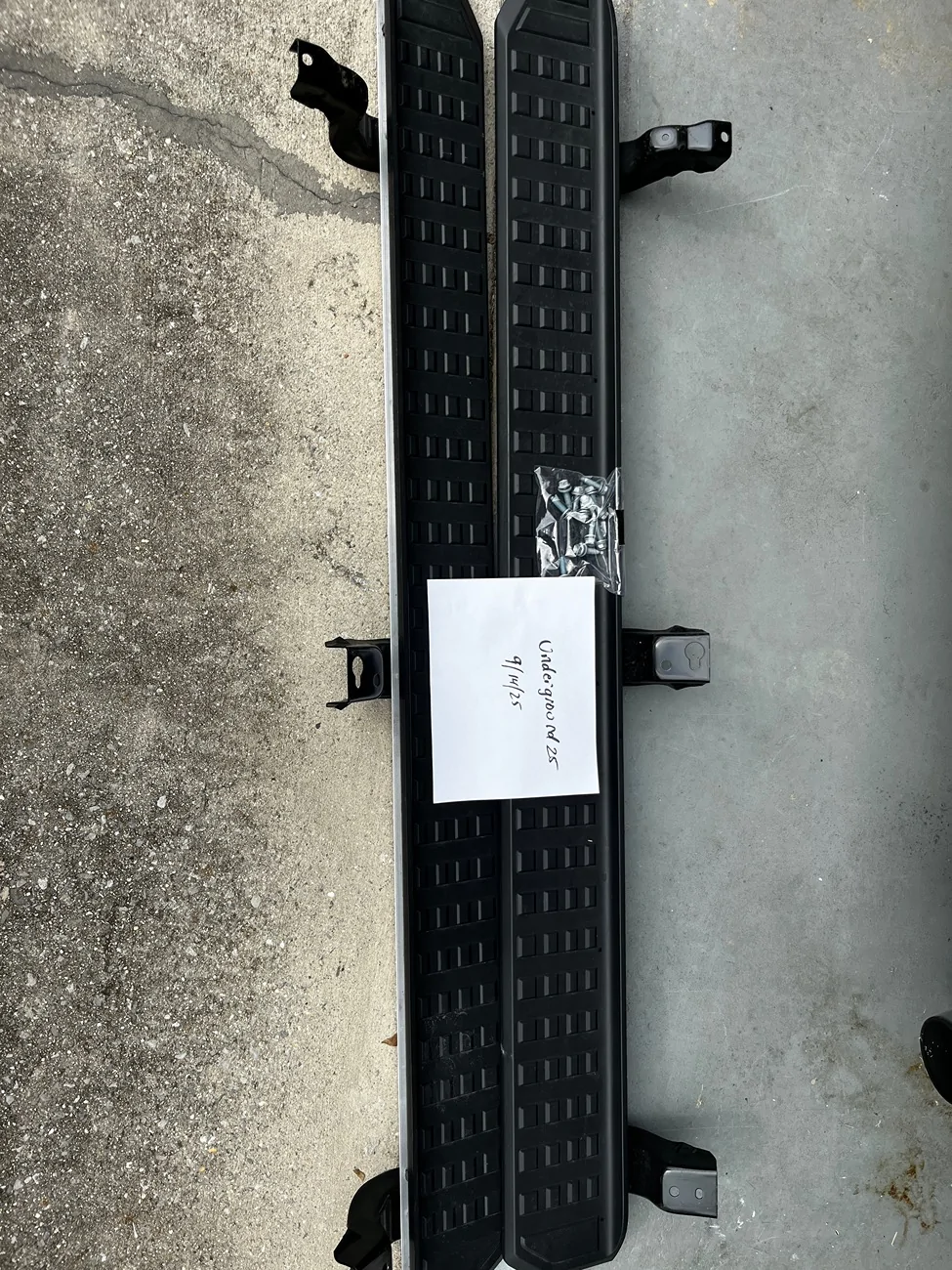 2025 4runner 6th gen WTS 2025 ORP Running Boards $75 IMG_7339