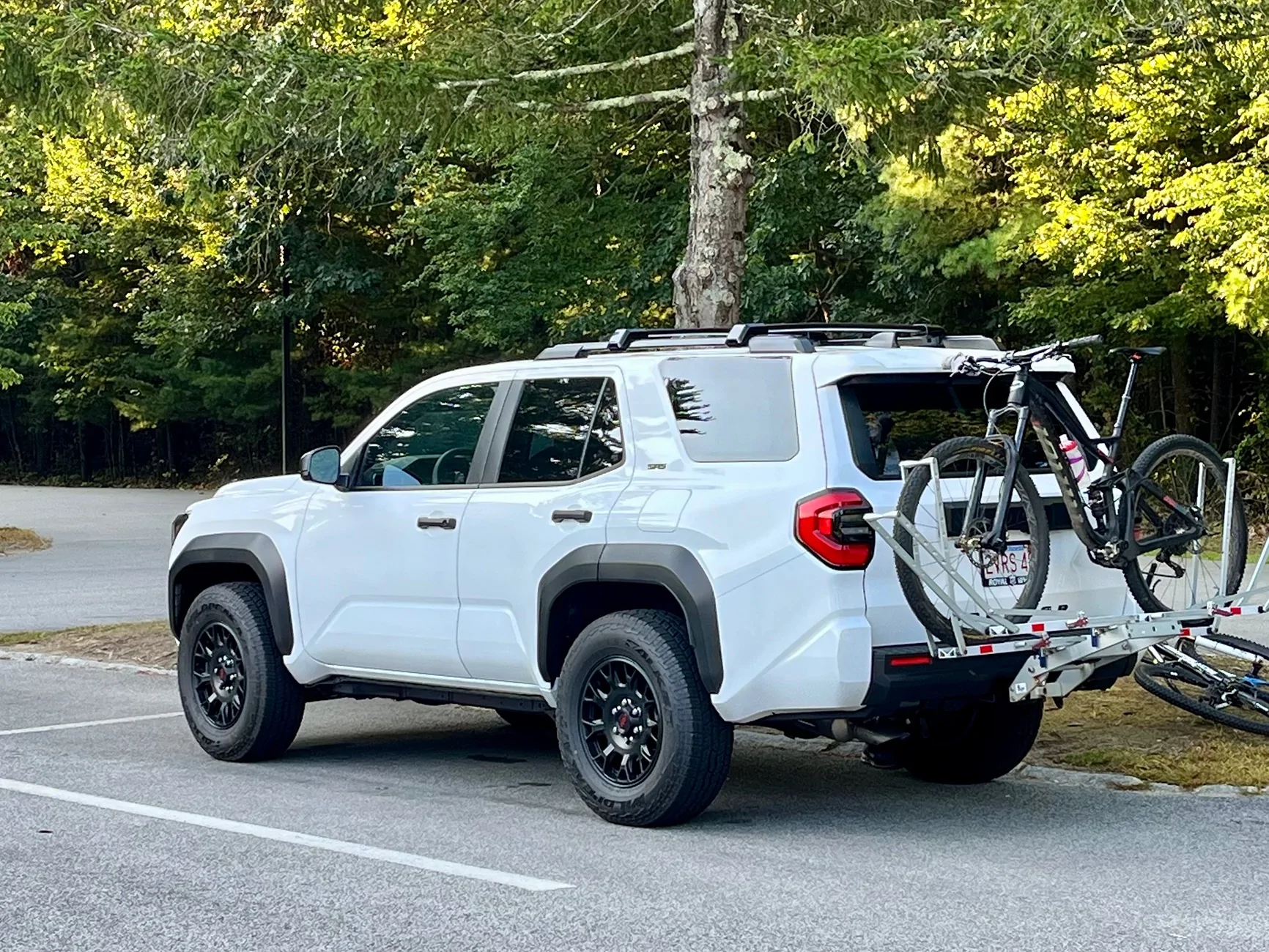 2025 4runner 6th gen My Ice Cap SR5 - installed TRD wheels & bigger tires (265/70/18 Wildpeak AT3W) IMG_5350