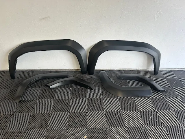 2025 4runner 6th gen WTS - TRD Off Road Matte Black OEM Fender Flares $225 IMG_3608