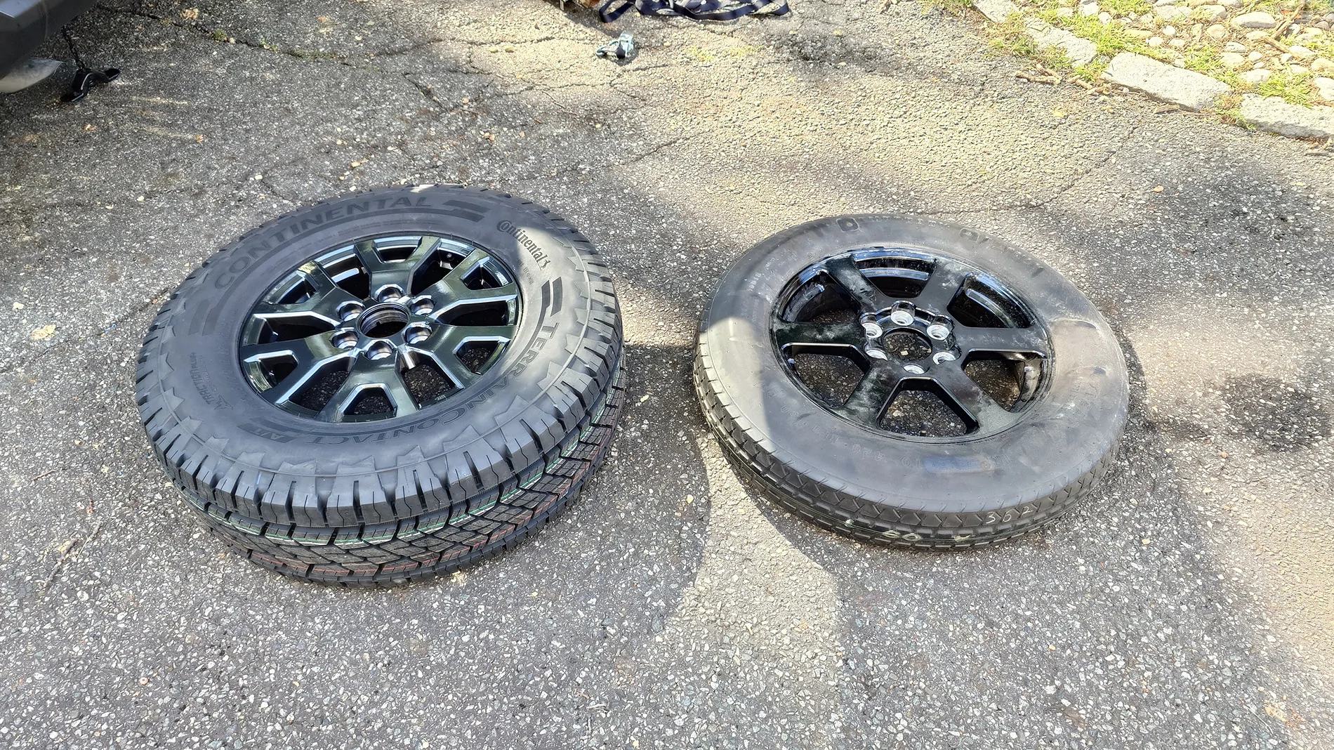 2025 4runner 6th gen Donut Spare swap to Full Size question. 20250830_154221283