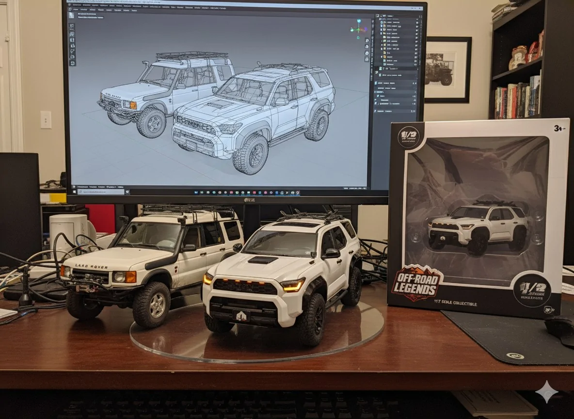 2025 4runner 6th gen Cool AI image of your 4Runner - try this: Sasquatch Patrol