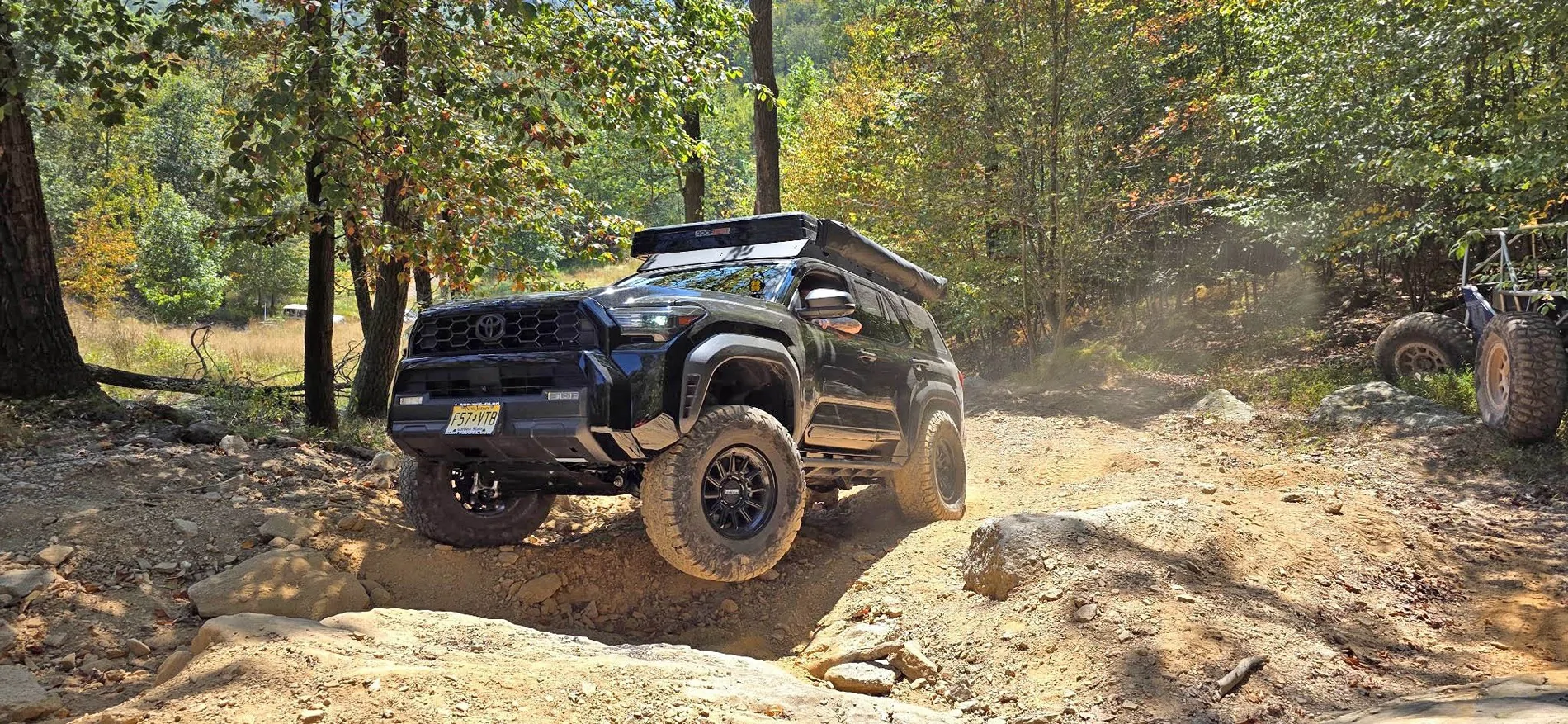 2025 4runner 6th gen 4Runner TRD ORP Build 😮‍💨🥶 - Roofnest RTT, sliders, 3" ReadyLift w/ Falcon Shocks, RIGd swing tire mount, Method +0 offset, 35" KO2, Sherpa rack 546614539_25539248195675349_9047366535561687076_n