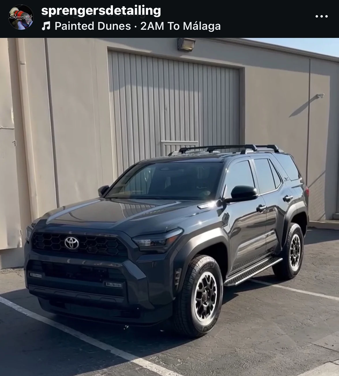 2025 4runner 6th gen Full Body STEK PPF with Ceramic Coating and 35% Cermaic Tint IMG_7396