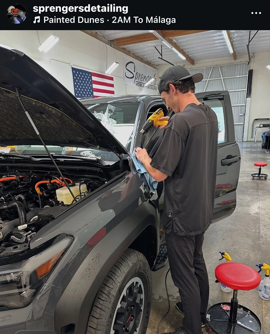 2025 4runner 6th gen Full Body STEK PPF with Ceramic Coating and 35% Cermaic Tint IMG_7392