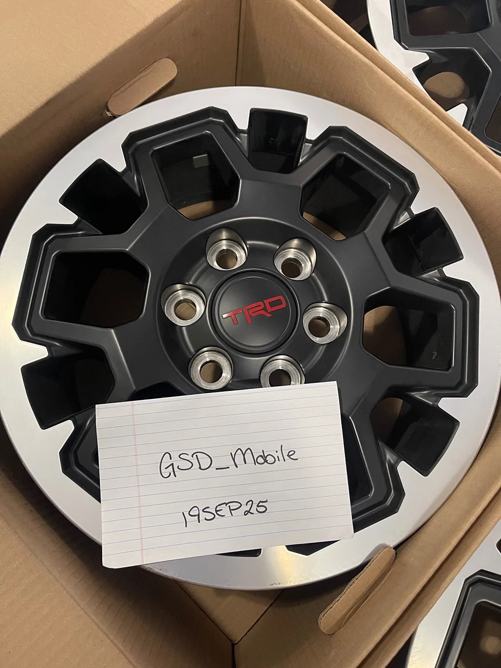 2025 4runner 6th gen WTS - 5x 18" Off Road Premium Wheels. $800 OBO tempImageISQVEA