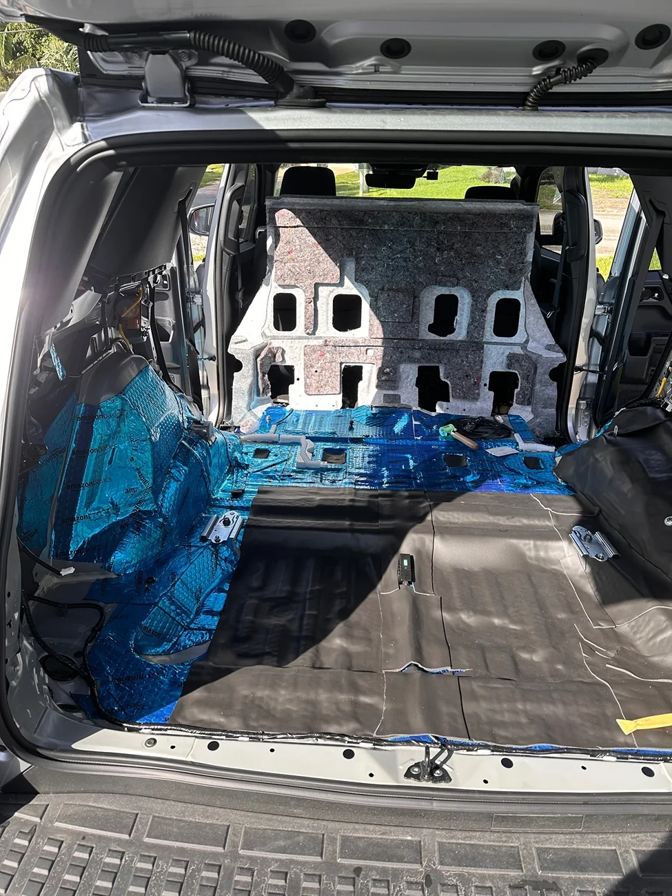 2025 4runner 6th gen Sound deadening insulation project IMG_8036