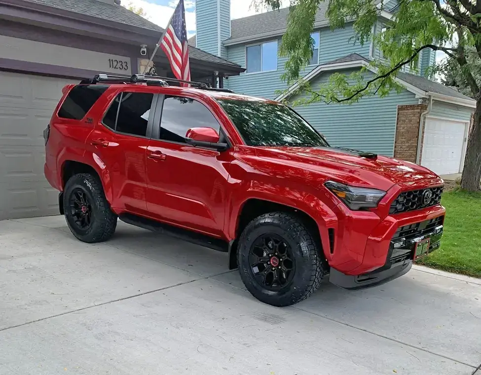 2025 4runner 6th gen My Supersonic Red TRD Sport Premium with: TRD Pro Wheels, window tint, clear bra, ceramic coating 😎 20786-fe8bafd5e45b851cf86310dc919a2aa6 (1)