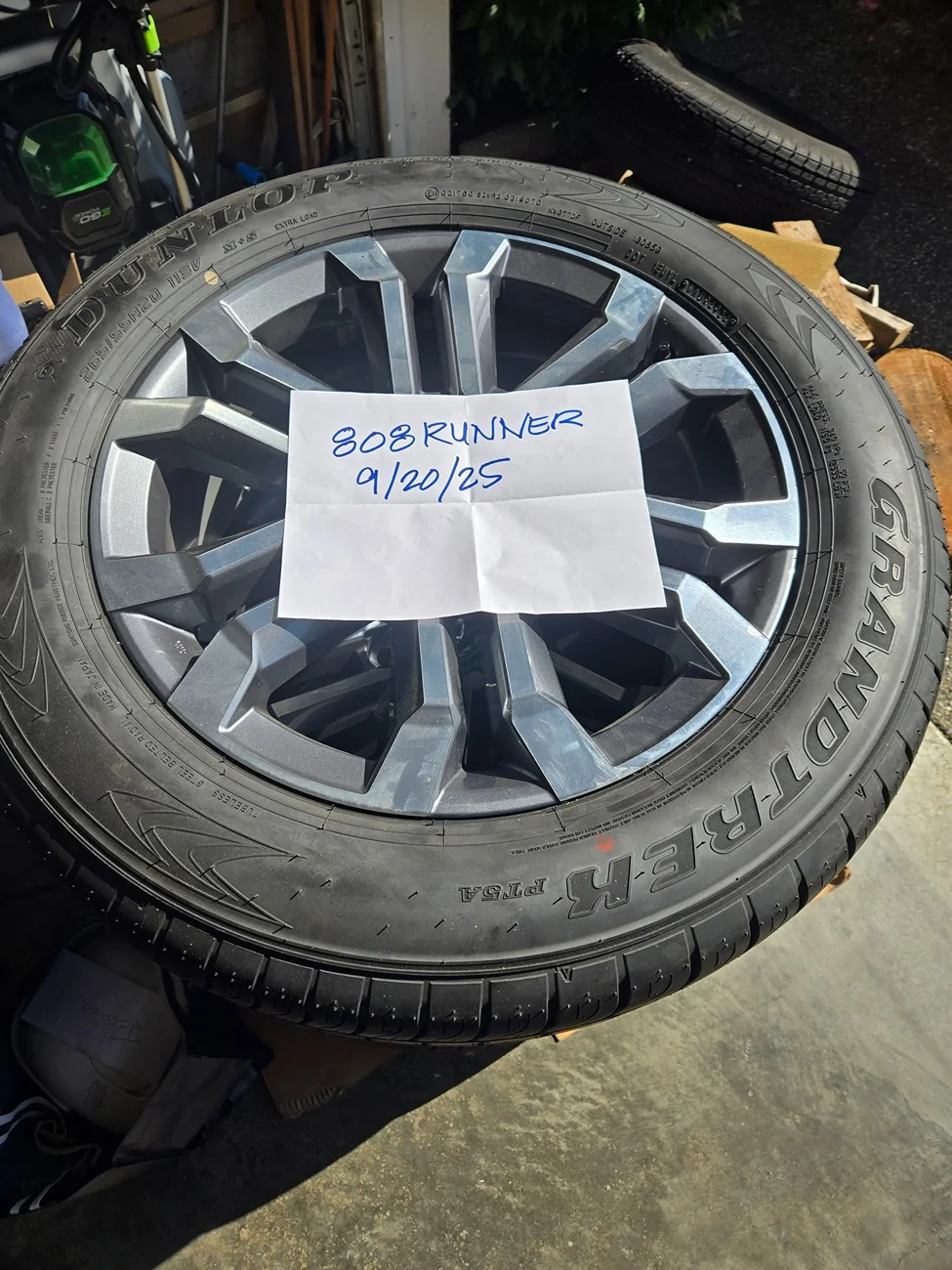 2025 4runner 6th gen 2025 Limited OEM wheels and tires 20250920_113425