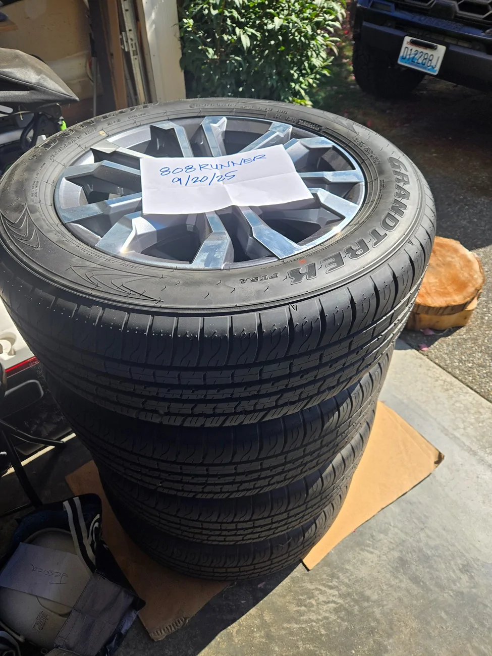 2025 4runner 6th gen 2025 Limited OEM wheels and tires 20250920_113438