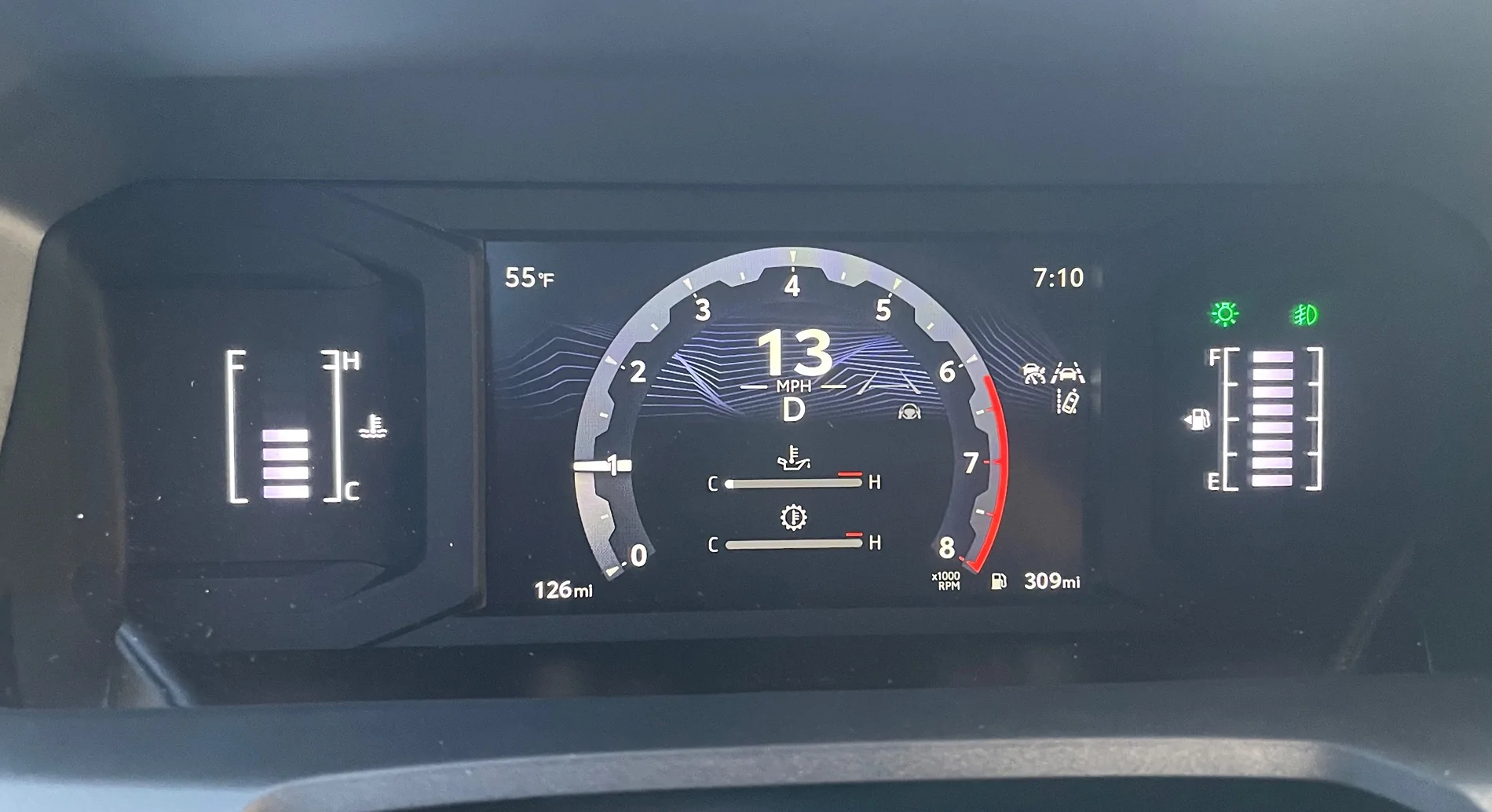 2025 4runner 6th gen Temp Gauge Discrepancy IMG_4203