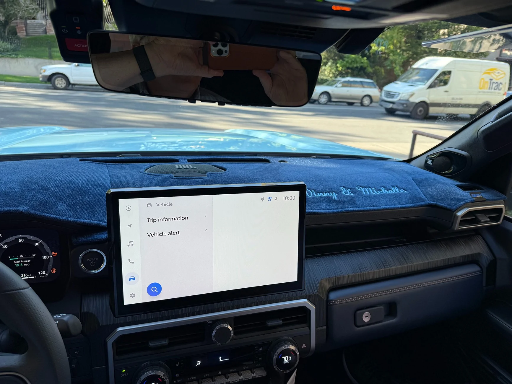 2025 4runner 6th gen Glacier Ice Wrap on our Platinum + custom dash cover Glacier Ice Wrap on our Platinum + custom dash cover 1