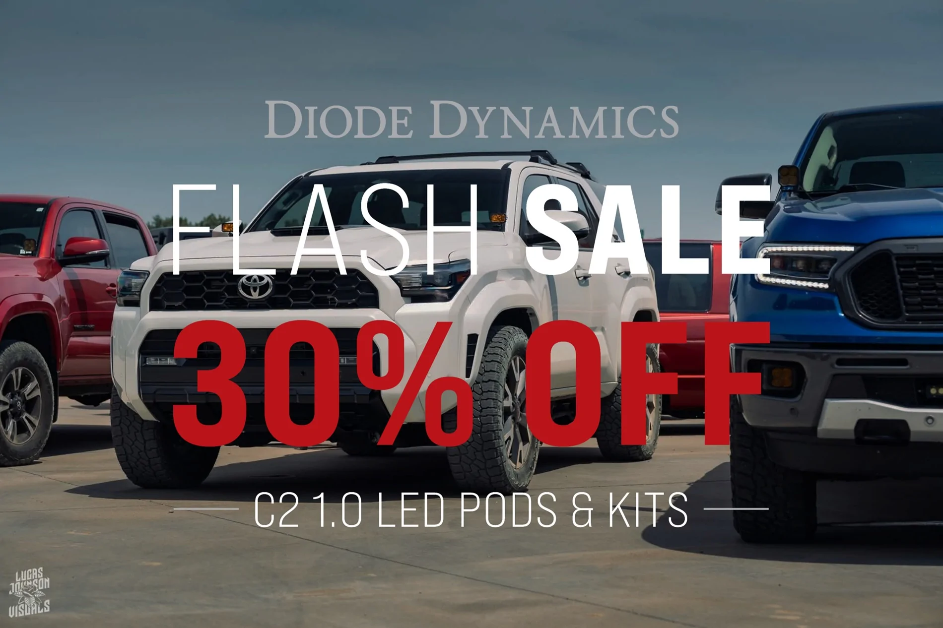 2025 4runner 6th gen Diode Dynamics Flash Sale - 30% off C2 1.0 pods and kits Picsart_25-09-22_11-32-12-501
