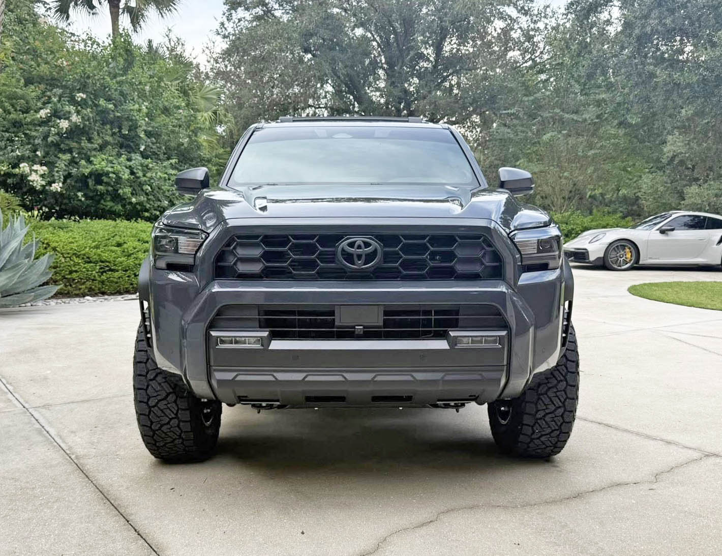 2025 4runner 6th gen TRD ORP on ReadyLift 2.5" lift front / 1" rear lift kit + 0 offset 18" Vossen black wheels + 285/65/18 Nitto Ridge Grappler tires TRD ORP on ReadyLift 2.5%22 lift front : 1%22 rear lift kit + 0 offset 18%22 Vossen HF-T black