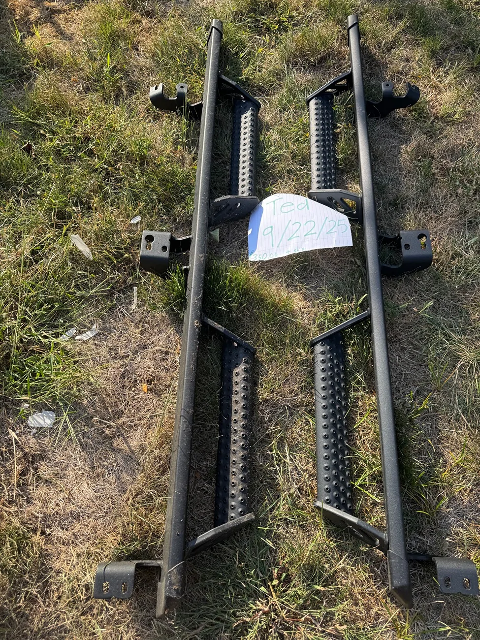 2025 2026 4runner 6th gen Factory predator running board like new $350 IMG_8364