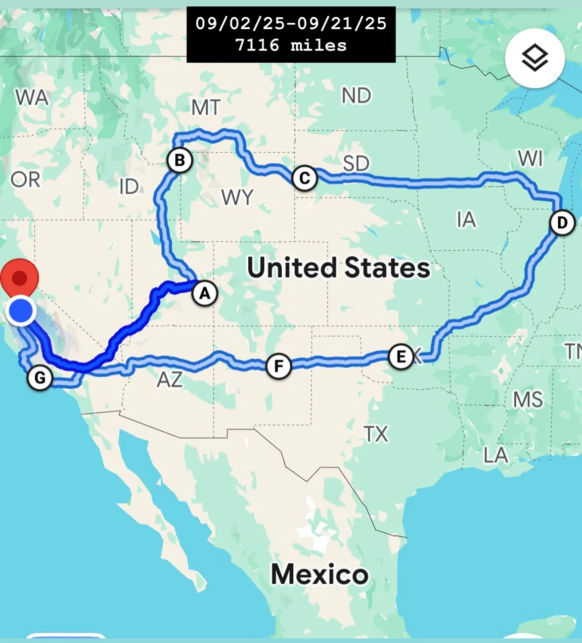 2025 4runner 6th gen Across the nation road (round) trip completed! 15 states, 10 national parks, 3 national monuments, 7K miles IMG_9628