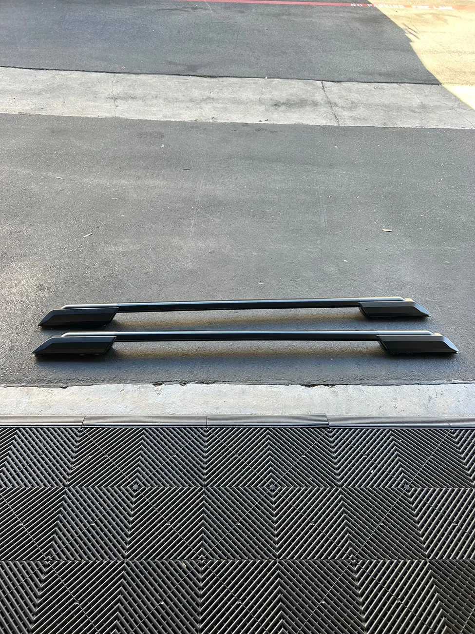 2025 4runner 6th gen OEM 2025 4Runner TRD Off-Road Black Roof Rails IMG_3678
