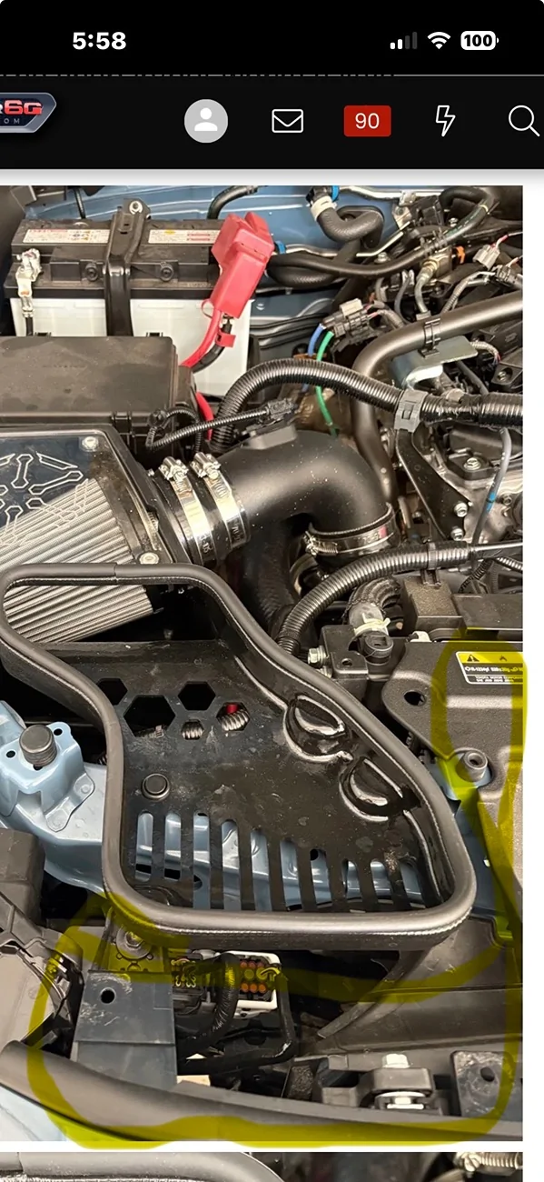 2025 4runner 6th gen SXTH Element Intake Installation & Review IMG_8669