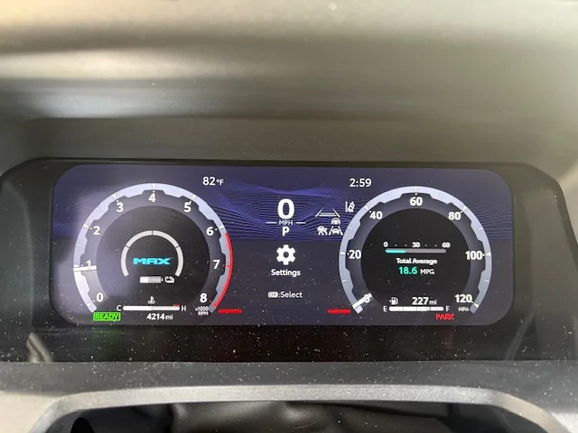 2025 4runner 6th gen Jerking motion going downhill (MAX equipped) dash