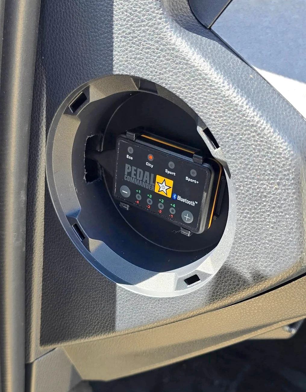 2025 4runner 6th gen Dash side cubby compartment storage for pedal commander / programmer / throttle controller unit pedal commander throttle controller programmer