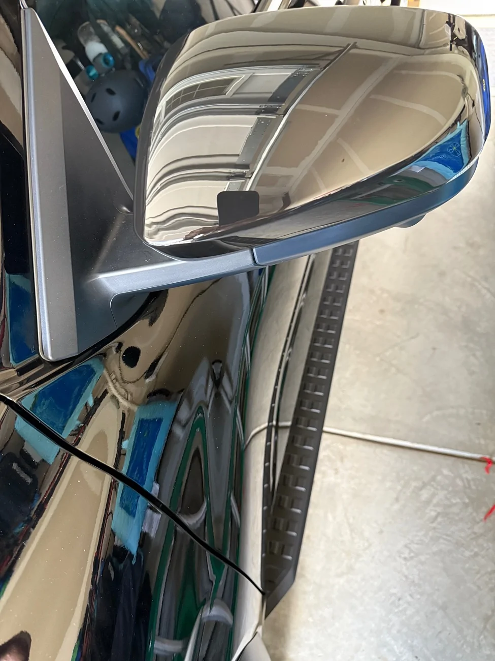 2025 4runner 6th gen Replaced My Off-Road Premium's Matte Black Side Mirror Covers to Paint Matched Color Mirror Cap IMG_8949