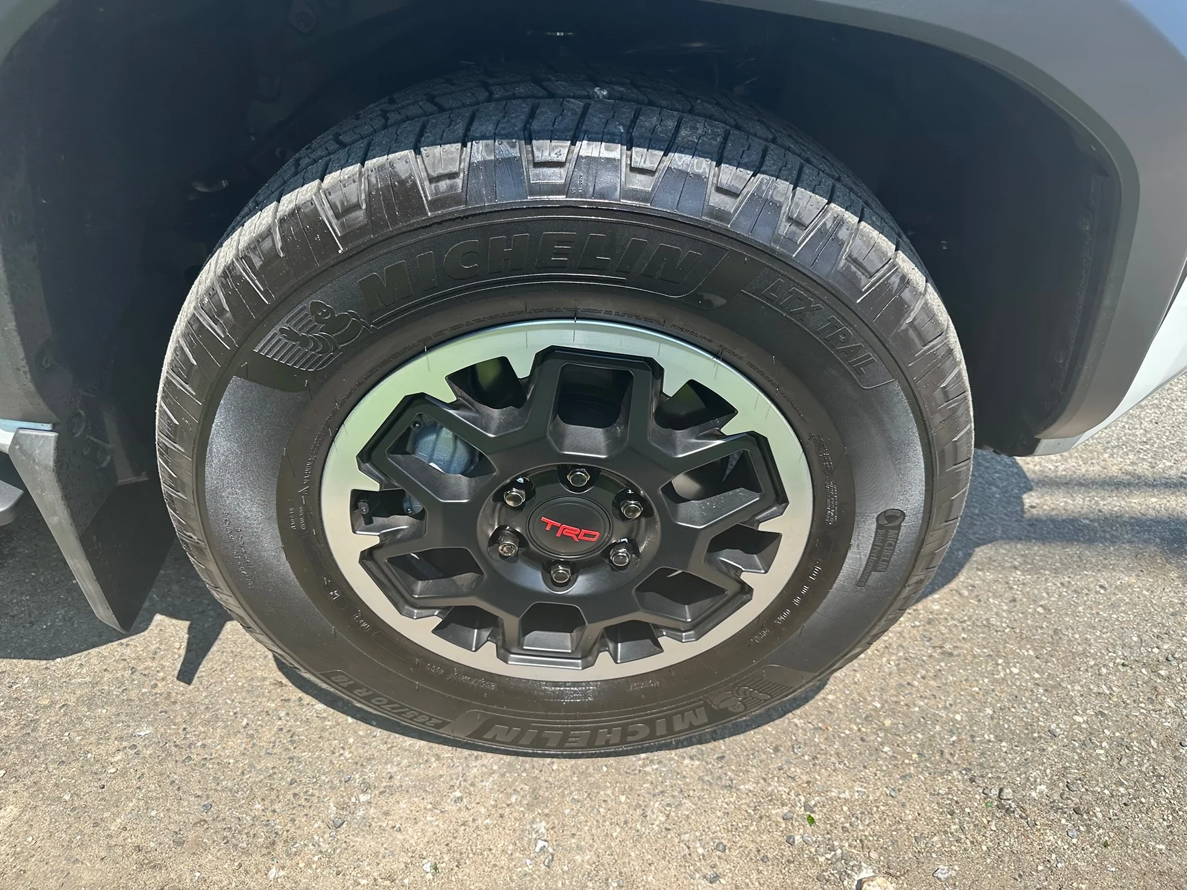 2025 4runner 6th gen Selling OEM TRD ORP rims and tires IMG_7052
