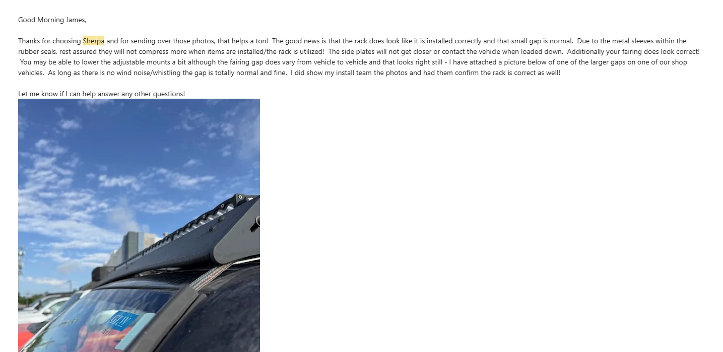 2025 4runner 6th gen Sherpa Roof rack install questions 1759247072557-z1