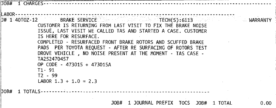 2025 4runner 6th gen Front Brake Squeal Noise Fix - official TSB brakes fix! (TSB-0046-25) Front brake pads scuffed and rotors resurfaced Sep 30, 2025