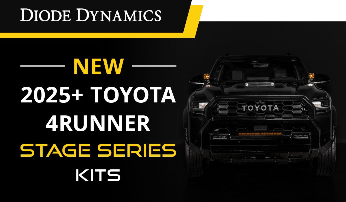 2025 4runner 6th gen NEW 2025+ 4Runner Stage Series Kits | Diode Dynamics (Ditch Light Kit, Reverse Light Kit, and HitchMount LED Pods) AbqSBIm