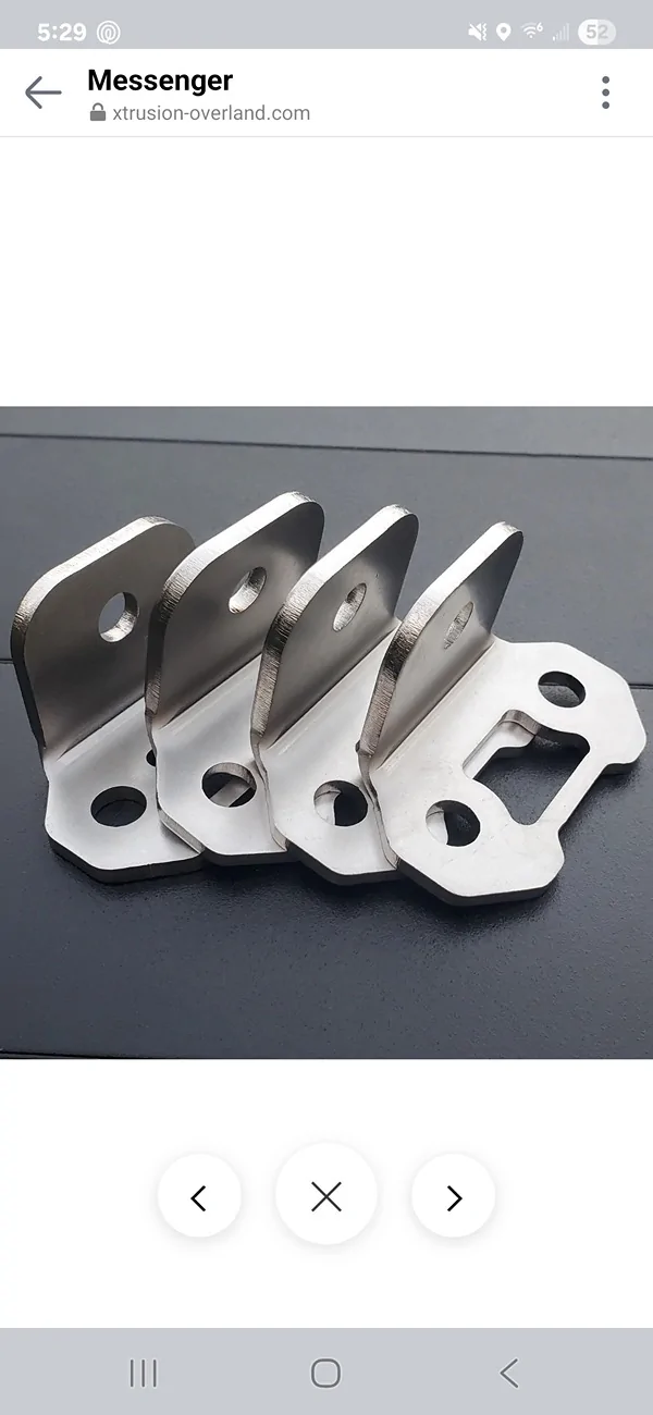 2025 4runner 6th gen OPENROAD Aluminum Hard Shell LT Roof Top Tent RTT installed Screenshot_20251001_172951_Messenger