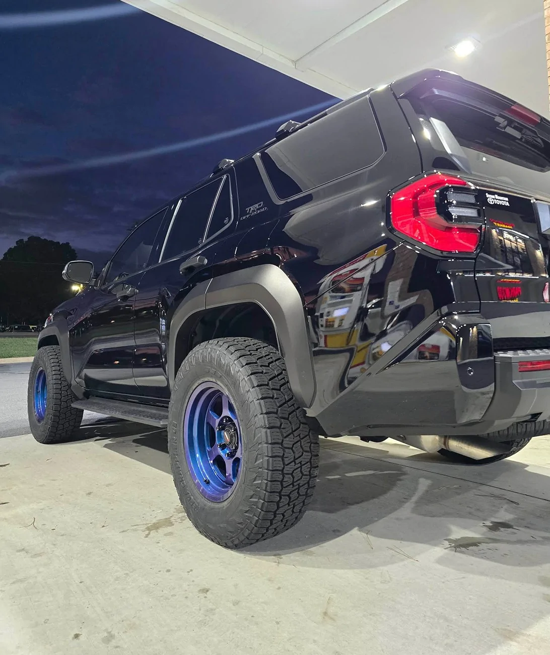 2025 4runner 6th gen BLACK Photos 4Runner 6th Gen (2025+) TRD ORP Hybrid on custom color TE37 -10 offset wheels and Nitto Terra Grappler G3 (285:70:17) 1