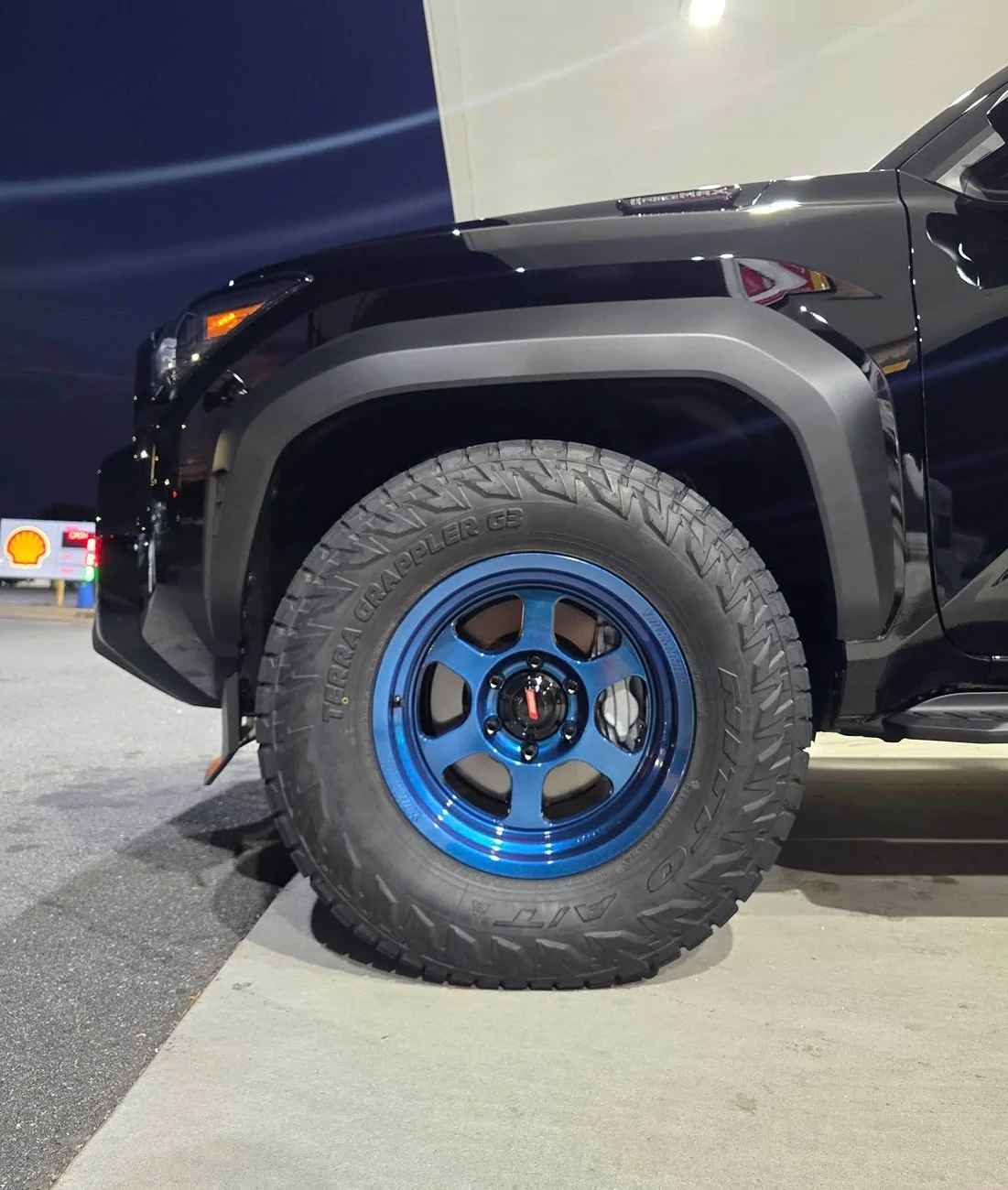 2025 4runner 6th gen BLACK Photos 4Runner 6th Gen (2025+) TRD ORP Hybrid on custom color TE37 -10 offset wheels and Nitto Terra Grappler G3 (285:70:17) 2