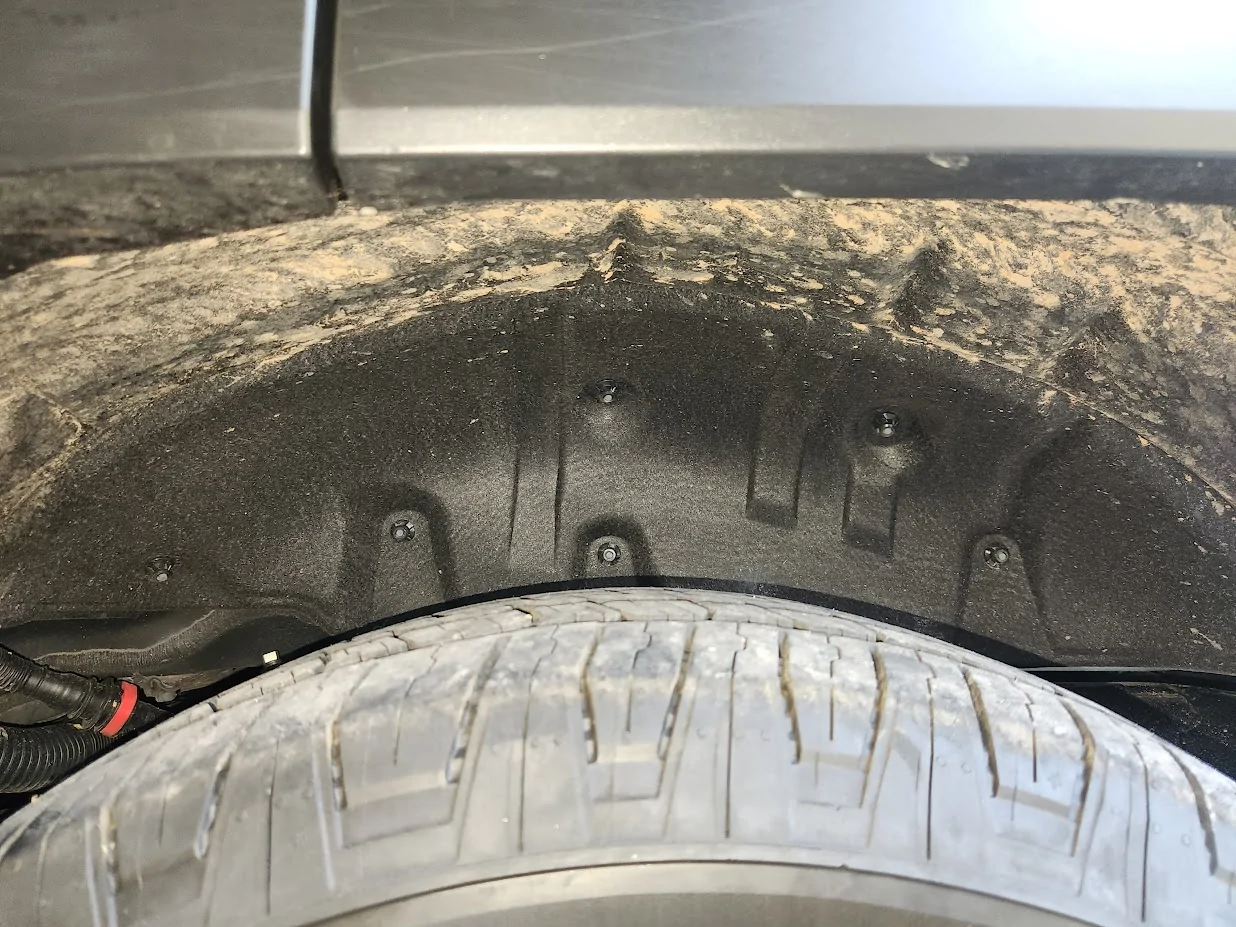 2025 4runner 6th gen ARK rear splash guards for rear fender wells - installed photos 20250816_112550