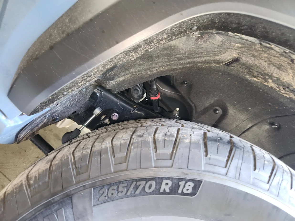 2025 4runner 6th gen ARK rear splash guards for rear fender wells - installed photos 20250816_112545