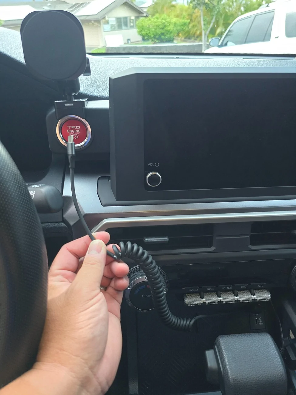 2025 4runner 6th gen Phone mount that fits perfectly:  OffRoam 20251002_180539